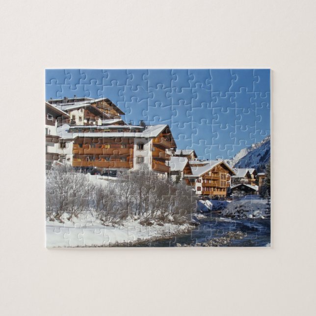 Lech in Austria - Puzzle (Horizontal)
