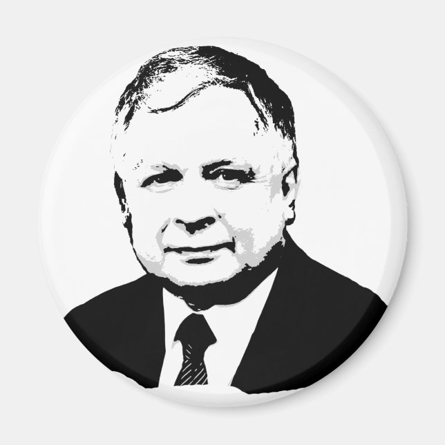 Lech Kaczynski Magnet (Front)