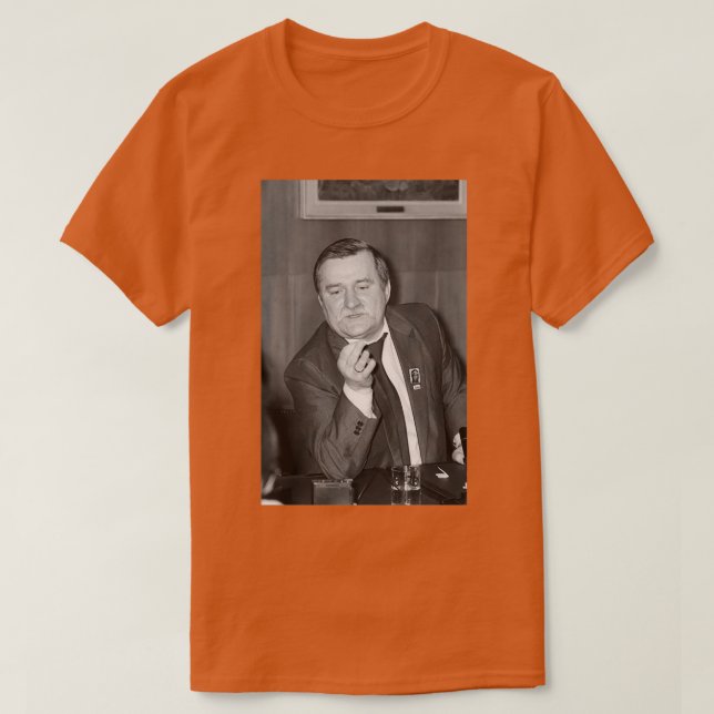 Lech Walesa  T-Shirt (Design Front)