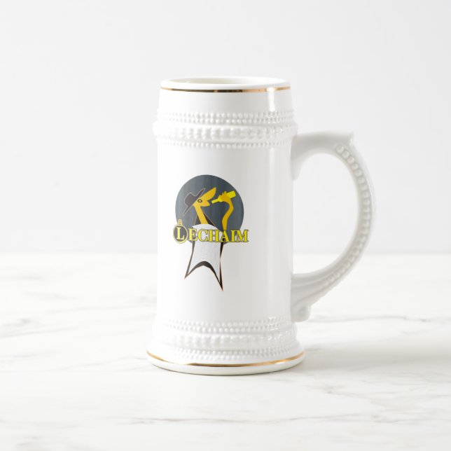 Lechaim Beer Stein (Right)