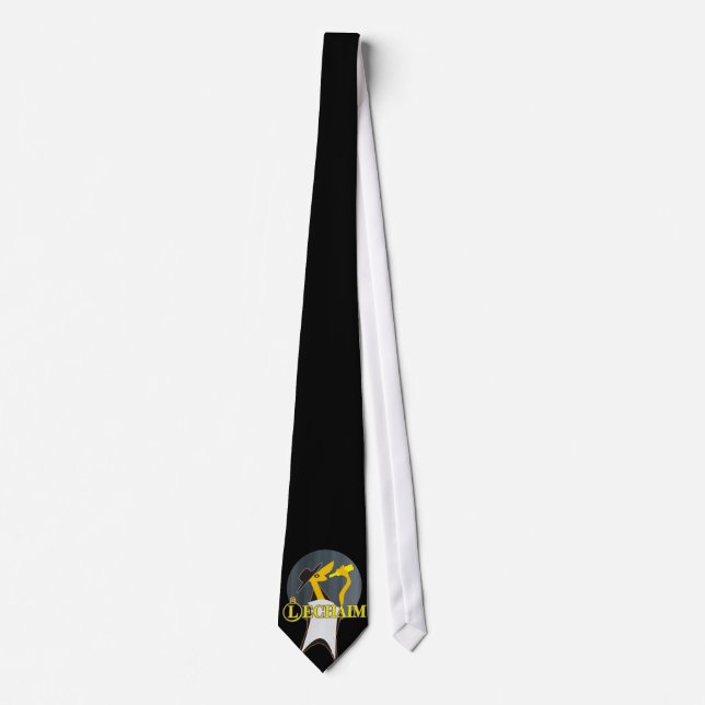 Lechaim Neck Tie (Front)