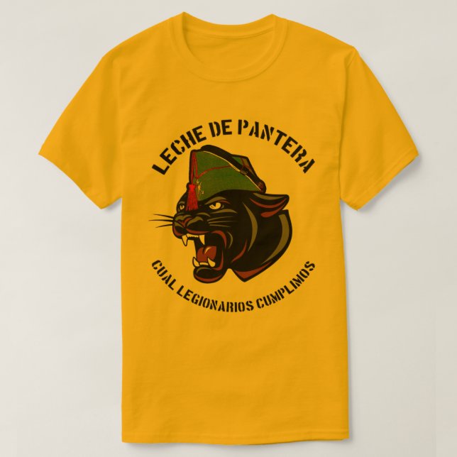 LECHE DE PANTERA T-Shirt (Design Front)