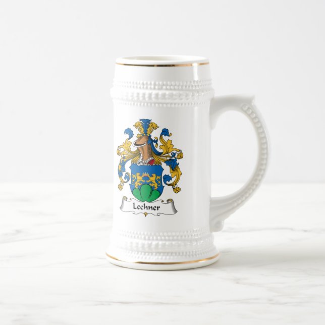 Lechner Family Crest Beer Stein (Right)