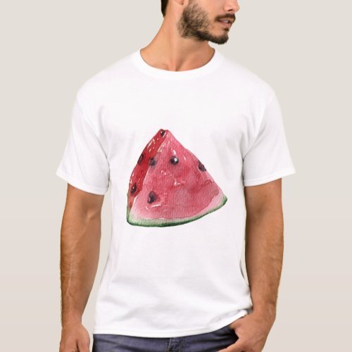 Leckere gezeichnete Melone T_Shirt