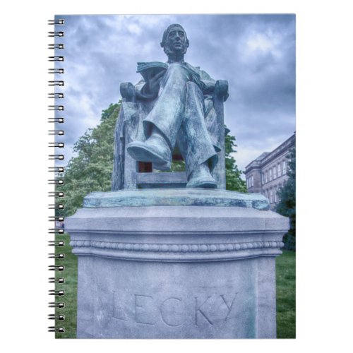 Lecky Statue  Spiral Note Book