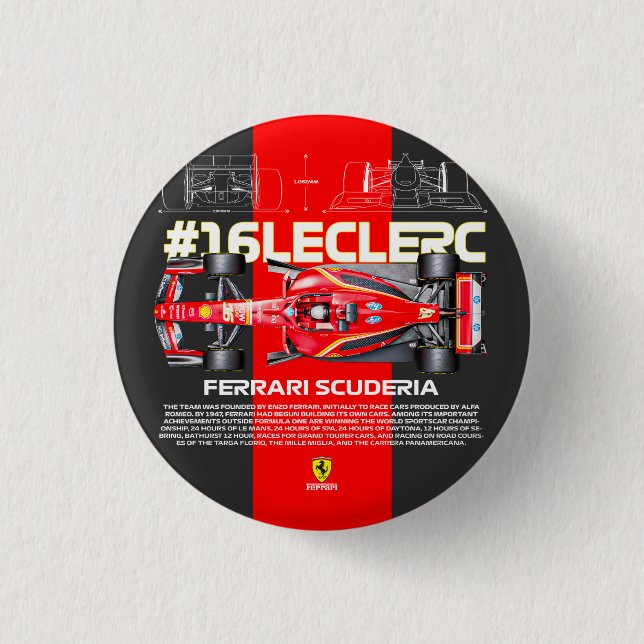 Leclerc16 Button (Front)