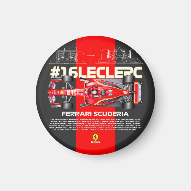 Leclerc16 Magnet (Front)