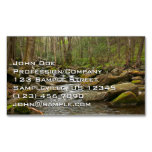 LeConte Creek at Great Smoky Mountains Business Card Magnet
