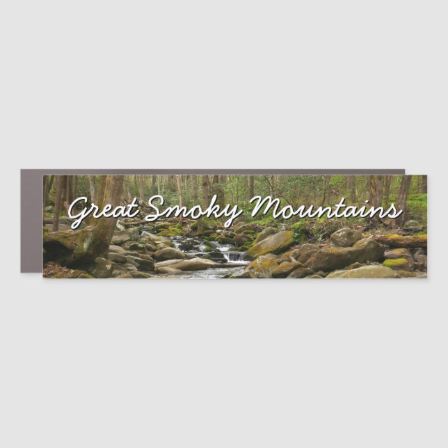 LeConte Creek at Great Smoky Mountains Car Magnet (Front)