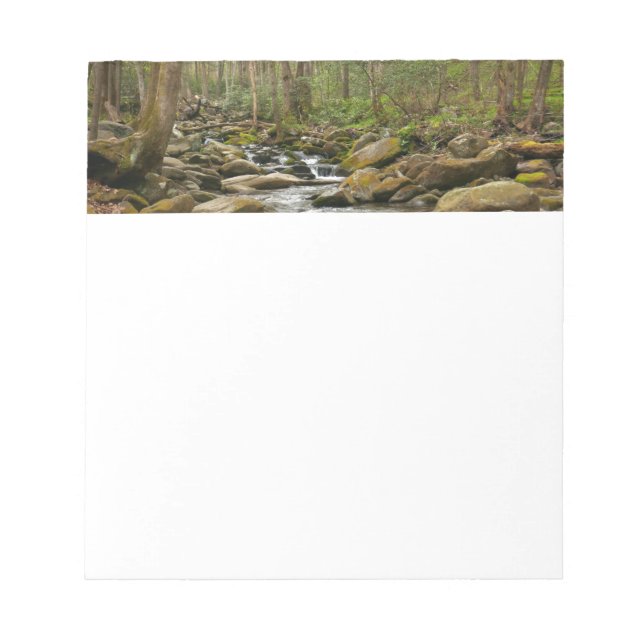 LeConte Creek at Great Smoky Mountains Notepad (Front)