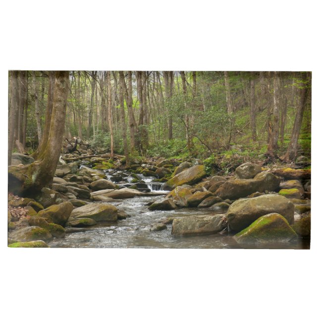 LeConte Creek at Great Smoky Mountains Place Card Holder (Front)