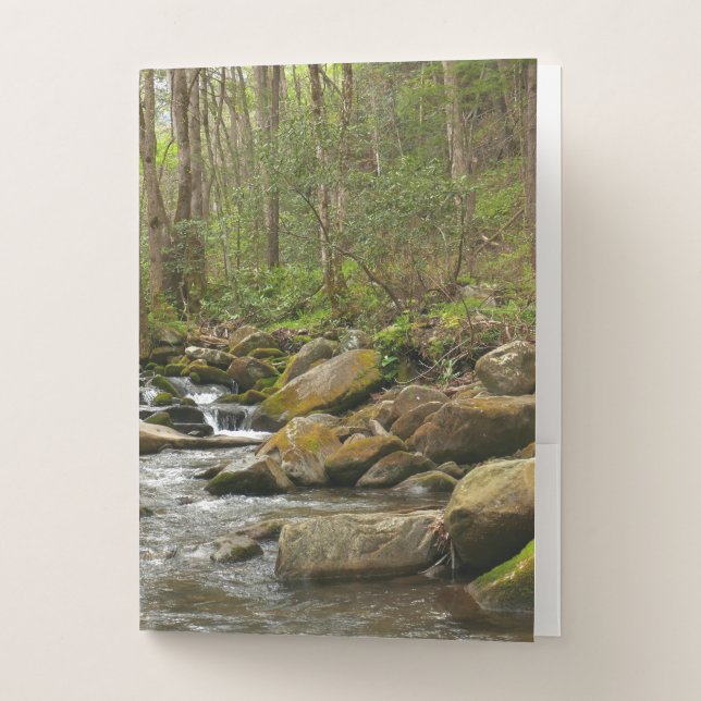 LeConte Creek at Great Smoky Mountains Pocket Folder (Front)