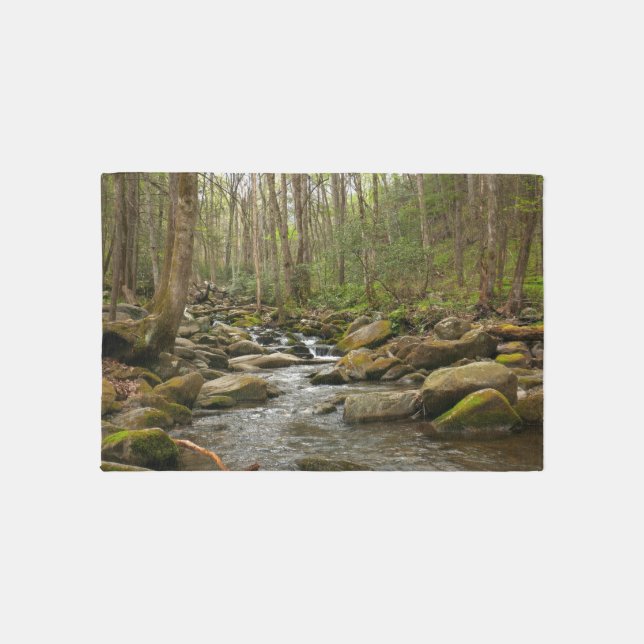 LeConte Creek at Great Smoky Mountains Rug (Front)