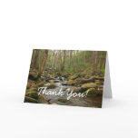 LeConte Creek at Great Smoky Mountains Thank You Card