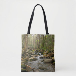LeConte Creek at Great Smoky Mountains Tote Bag