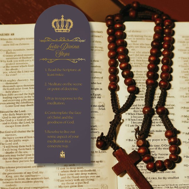 Lectio Divina Catholic Prayer Guide Bookmarks (Creator Uploaded)