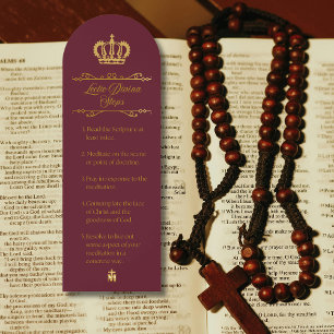 Lectio Divina Scripture Prayer Steps Bookmarks