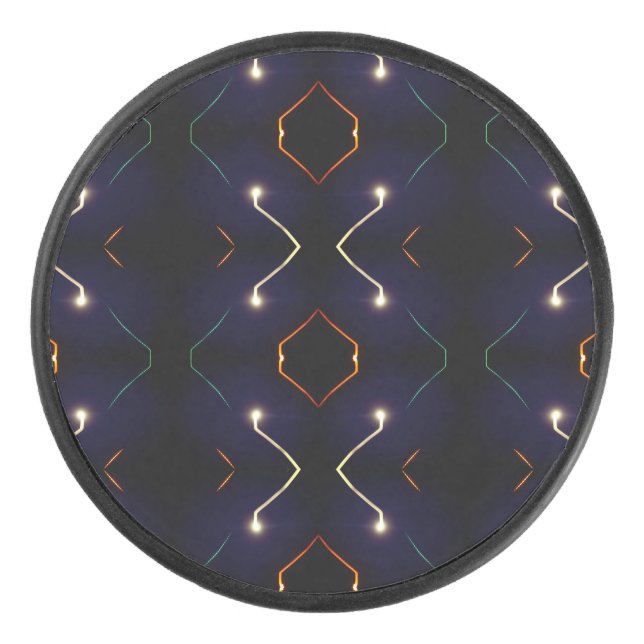 LED Abstract Hockey Puck (Front)