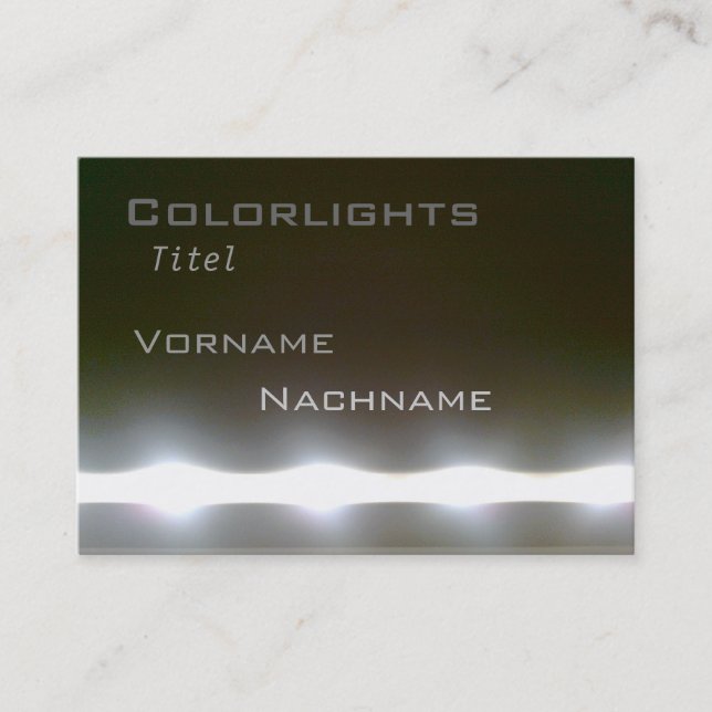 LED BUSINESS CARD (Front)