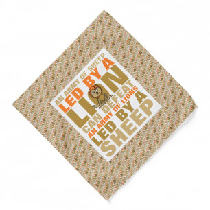 Led By A Lion Bandana