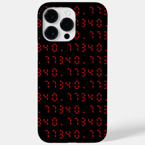 LED Calculator Hello  07734 Case_Mate iPhone 14 Pro Max Case