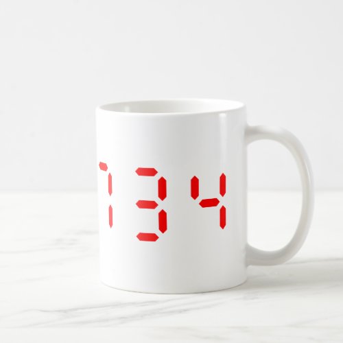 LED Calculator Hello  07734 Coffee Mug