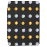 LED lights, closeup abstract background. iPad Air Cover