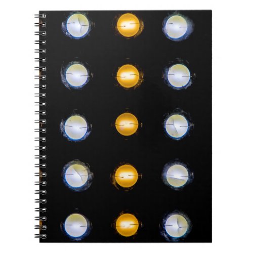 LED lights closeup abstract background Notebook