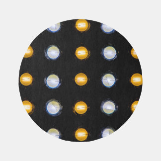 LED lights, closeup abstract background. Rug