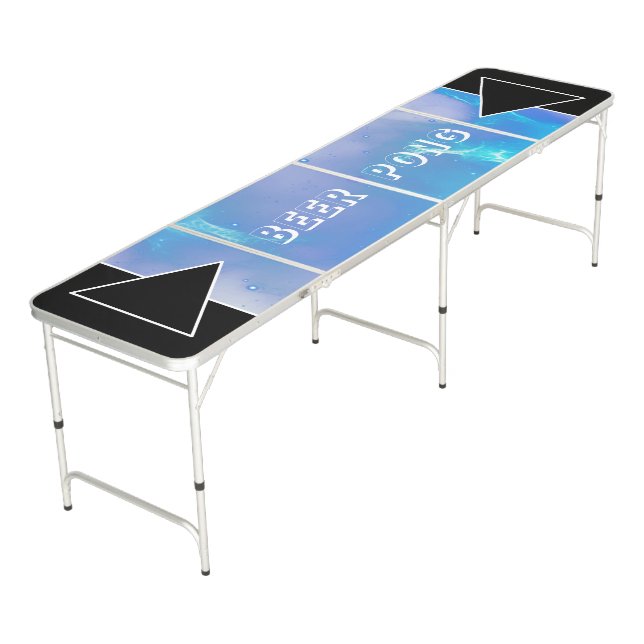 LED Neon Best Beer Pong Tables (Angled)