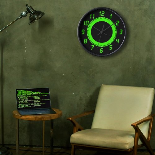 LED Style Wall Clock