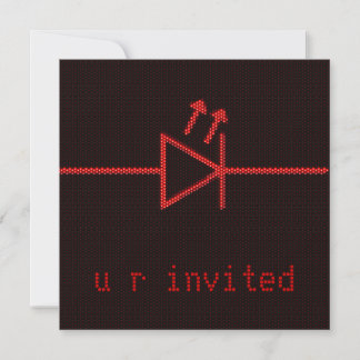 LED Symbol Shindig Invitation