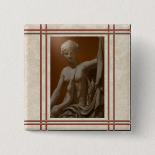 Leda and the Swan Button