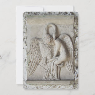 Leda and the Swan Holiday Card