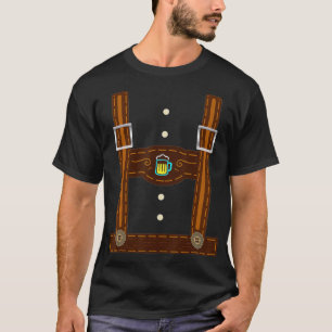 Lederhosen Costume Oktoberfest Gifts Men German Be T-Shirt