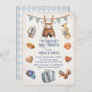 Lederhosen Oktoberfest Baby Shower Invitation