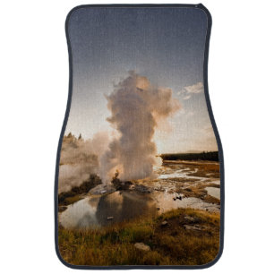 Ledge Geyser, Norris Geyser Basin Car Mat