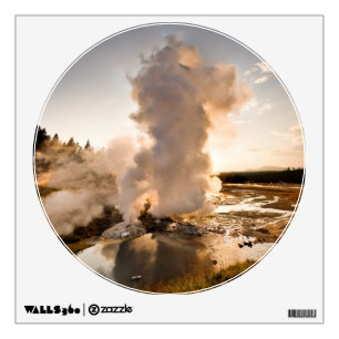 Ledge Geyser, Norris Geyser Basin Wall Sticker