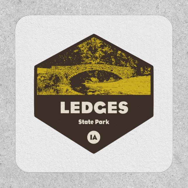 Ledges State Park Iowa Patch (Front)