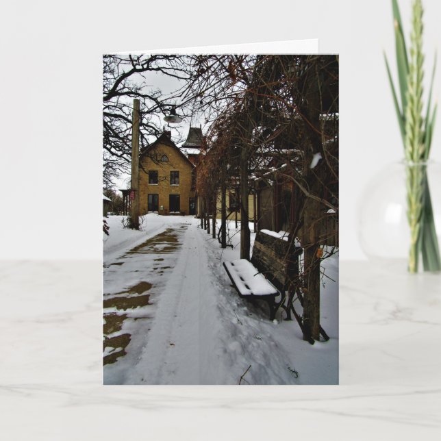 "LeDuc in Hibernation" Christmas Card (Front)