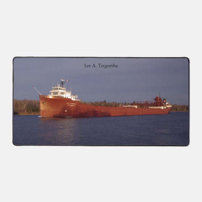 Lee A. Tregurtha desk mat (Front)