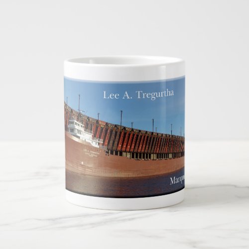 Lee A Tregurtha Marquette jumbo mug