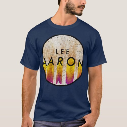 Lee Aaron VINTAGE YELLOW CIRCLE T_Shirt