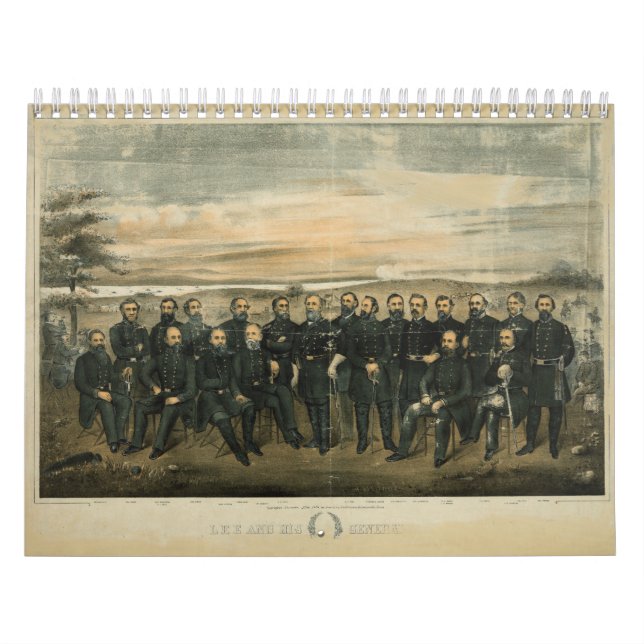 Lee And His General by Americus Patterson (1904) Calendar (Cover)