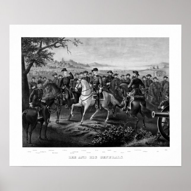 Lee and His Generals Poster (Front)