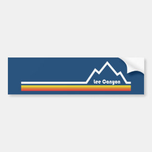 Lee Canyon Ski Resort Bumper Sticker