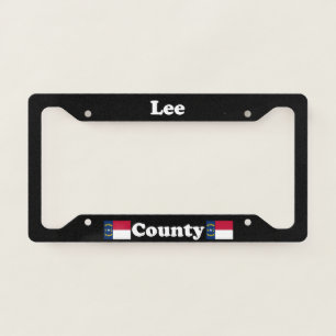 Lee County North Carolina LPF License Plate Frame