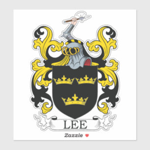 Lee Family Crest Sticker