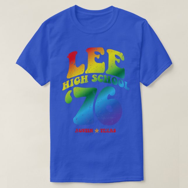 Lee High School Class of 1976 T-Shirt (Design Front)