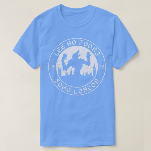 Lee Ho Fooks Soho London 1978 Warren Zevon Werewol T-Shirt (Design Front)